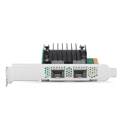 Mellanox MCX512A-ACAT CX512A ConnectX-5 10 / 25GbE SFP28 การ์ด PCIe สองพอร์ต