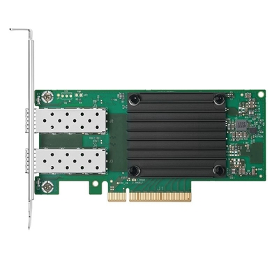 Mellanox MCX512A-ACAT CX512A ConnectX-5 10 / 25GbE SFP28 การ์ด PCIe สองพอร์ต
