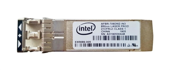 Intel AFBR-709DMZ-IN3 SFP + 10Gb 850nm Duplex LC โมดูลตัวรับส่งสัญญาณแสง