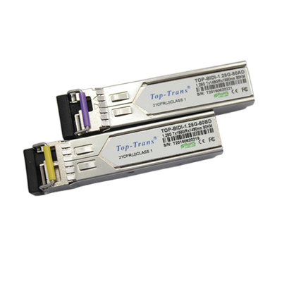 Cisco GLC-BX80-UA 1.25G BIDI SFP 1490nm 1550nm 80km SMF Simplex LC ตัวรับส่งสัญญาณ