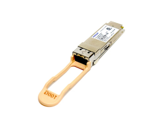 Finisar 100m Parallel MMF 100G QSFP28 ตัวรับส่งสัญญาณออปติคอล 100GBASE-SR4 อีเธอร์เน็ต