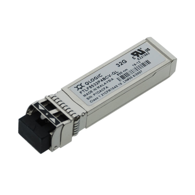 Qlogic FTLF8532P4BCV-QL 32G FC SFP + ตัวรับส่งสัญญาณแสงความยาวคลื่นสั้น 850nm