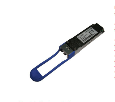 QSFP28 100G LR4 SPQ-CE-LR-CDFF ตัวรับส่งสัญญาณไฟเบอร์โหมดเดียวโมดูล 10Km