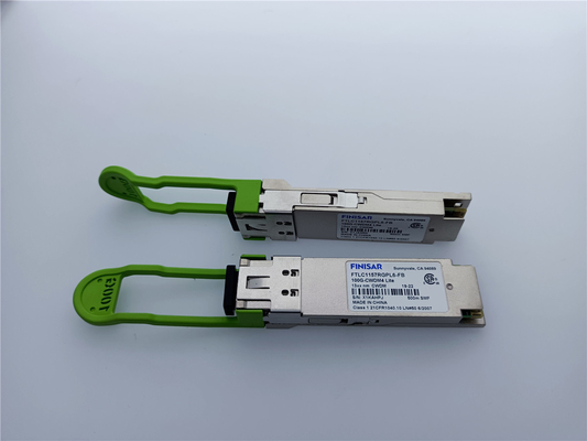 Finisar เดิม 2 กม. 100G CWDM4 QSFP28 โมดูลรับส่งสัญญาณแสงพร้อม FEC