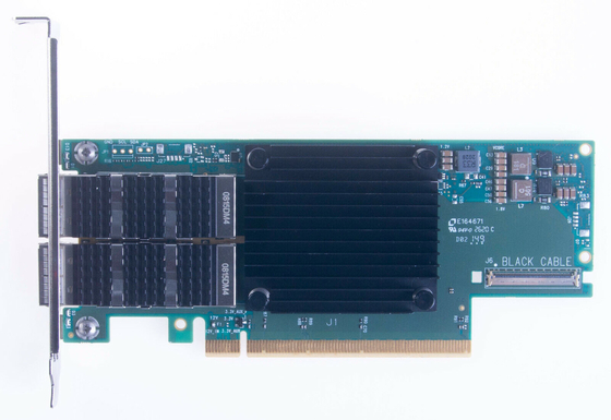 Mellanox MCX653106A-ECAT HPE P24249-001 อะแดปเตอร์ InfiniBand HDR 100GbE QSFP56 PCIe NIC