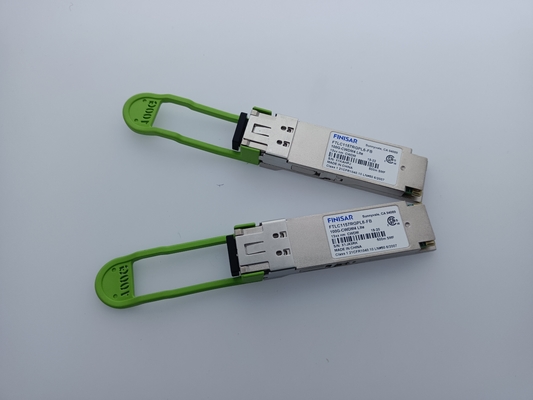 Finisar ดั้งเดิม FTLC1157RGPL6-FB 2km 100G CWDM4 QSFP28 แอพพลิเคชั่นพร้อม FEC