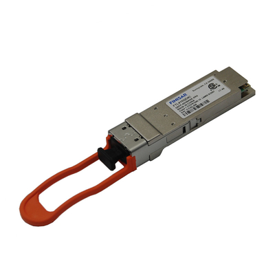 Finisar FTL410QD4C 40GBASE-SR4 / 10GBASE-SR 300m QSFP+ Gen4 ฝ่าวงล้อมไปยังอีเธอร์เน็ต 10GBASE-SR