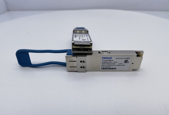 Finisar FTL4C1QE1L QSFP + โมดูลตัวรับส่งสัญญาณ 40GBase-LR4 SM ไฟเบอร์ 1310nm 10km ดูเพล็กซ์ LC