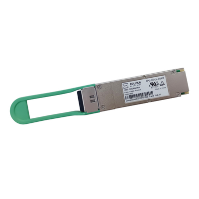 100GBASE-LR4 QSFP28 โมดูลรับส่งสัญญาณแสง SPQ-CE-LR-CDFF LAN WDM EML SMF