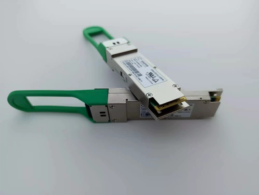 100GBASE-LR4 QSFP28 โมดูลรับส่งสัญญาณแสง SPQ-CE-LR-CDFF LAN WDM EML SMF