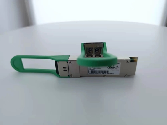 100GBASE-LR4 QSFP28 โมดูลรับส่งสัญญาณแสง SPQ-CE-LR-CDFF LAN WDM EML SMF