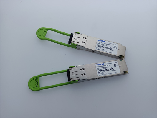 FTLC1157RGPL6-FB เครื่องรับสัญญาณ Finisar 2km 100G CWDM4 QSFP28