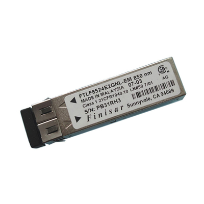 FTLF8524E2GNL-EM Finisar ไฟเบอร์ออปติก เทรนไซเวอร์ 850nm 4.25Gb 550M