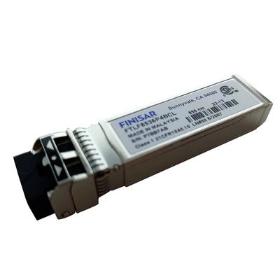 โมดูลออปติกอลของ Finisar FC ของแท้ SFP28 25G SR 300m FTLF8536P4BCL Finisar Transceiver
