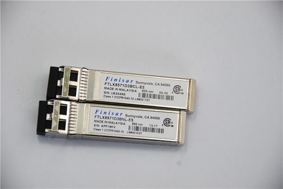 เครื่องรับข้อมูล Optical Datacom Transceiver แบบเดิมของ Finisar FTLX8571D3BNL รองรับโมดูล 10Gb/S 850nm