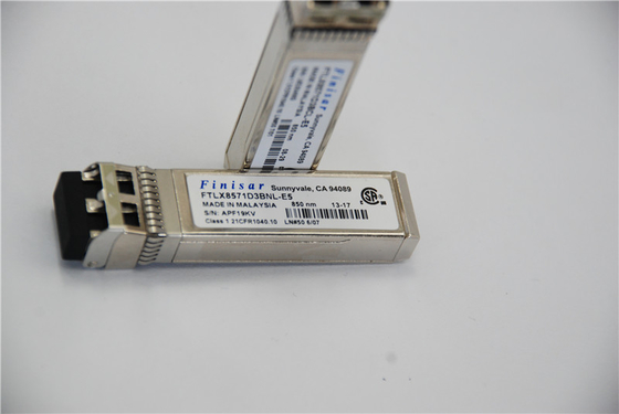 เครื่องรับข้อมูล Optical Datacom Transceiver แบบเดิมของ Finisar FTLX8571D3BNL รองรับโมดูล 10Gb/S 850nm