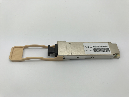 Mellanox MMS1C10-CM รองรับ 100G PSM4 QSFP28 โมดูลขนาน 1310nm 2KM SMF MPO DDM DOM