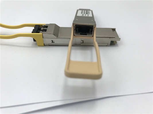Mellanox MMS1C10-CM รองรับ 100G PSM4 QSFP28 โมดูลขนาน 1310nm 2KM SMF MPO DDM DOM