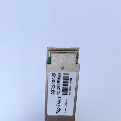 Finisar FTLC9152RGPL 100G SWDM4 QSFP28 LC Duplex 100M MMF 100G Ethernet Multimode Transceiver เครื่องรับสัญญาณ