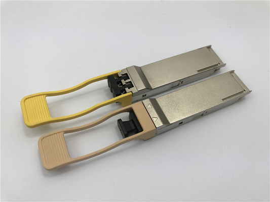 100GBASE-SR4 QSFP28 โมดูลตัวรับสัญญาณ 100G Multimode MPO 850NM 70M 100M MMF