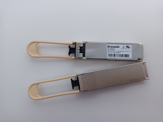 โบรคเกด 57-1000326-01 XBR-100G-SR4-0288 100GBASE-SR4 100m 850nm QSFP+ โมดูลตัวรับ