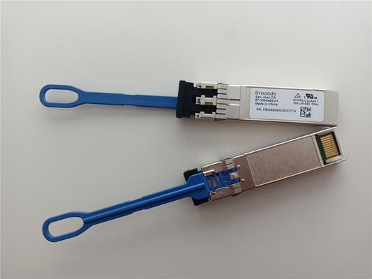โบรคเกดเดิม 57-1000488-01 XBR-000498 โมดูล 16G FC SFP+ LWL 10KM Duplex SMF Optical Transceiver