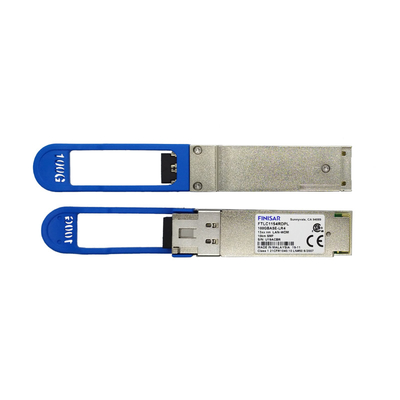 โมดูล FTLC1154RDPL ของ Finisar ของเดิม 10km 100GBASE-LR4 QSFP28 SMF Optical Transceiver