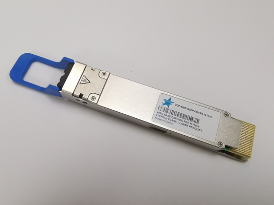 100G QSFP28 Module Data Rate 100G Connector Type MTP/MPO-12 ระยะอุณหภูมิ 0-70C เครือข่ายหลากหลายและยืดหยุ่น