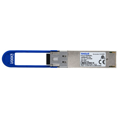 Finisar FTLC1154RDPL 10km 100GBASE-LR4 QSFP28 SMF โมดูลตัวรับแสง