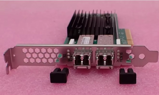 Qlogic QLE2772-SR-SP PCIe 4.0 Dual Port 32G Optic SFP+ การปรับเปลี่ยนช่องไฟเบอร์ไฟเบอร์ 32Gb