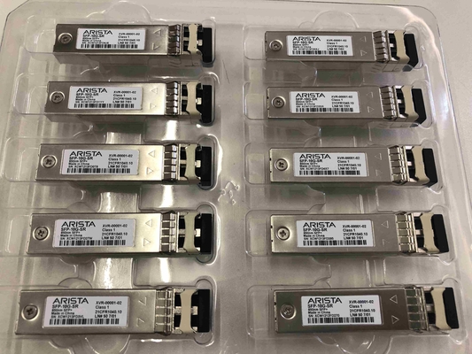 Arista SFP-10G-SR MINI GBIC 10Gb 850nm 300m ตัวรับส่งสัญญาณไฟเบอร์ออปติก CCTV