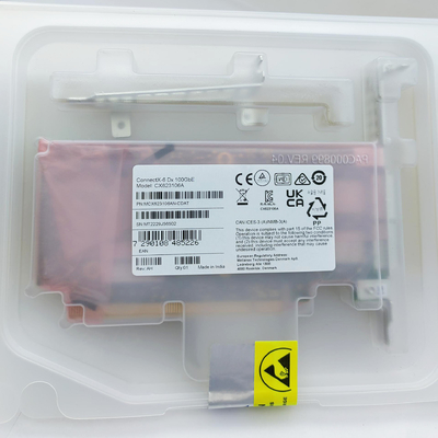 Mellanox ConnectX-6 Dx 100GbE Dual-Port QSFP56 EN การ์ดปรับเปลี่ยน การ์ดเครือข่ายไร้สายสําหรับแอพลิเคชั่นอีเทอร์เน็ต