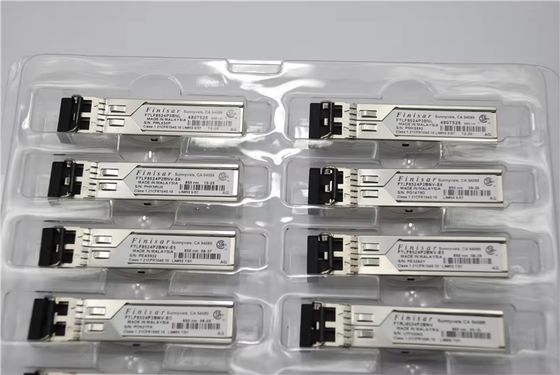 แบรนด์เดิม Finisar 16Gb FC SW LC 850nm 100m SFP+ Transceiver FTLF8529P4BCV-HD อุปกรณ์ไฟเบอร์ออปติกคุณภาพสูง