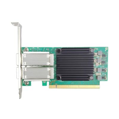 Mellanox Original MCX516A-GCAT ConnectX-5 EN การ์ดอะแดปเตอร์ 50GbE Network Interface PCIe3.0 X16 พร้อม PCI และอินเทอร์เฟซ WiFi