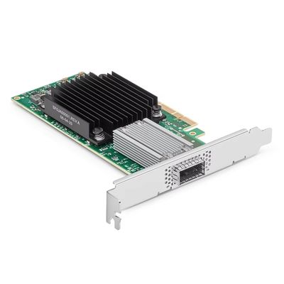 MCX515A-CCAT Mellanox ConnectX-5 100GbE 1-Port QSFP28 PCIe 3.0 X16 EN การ์ดอะแดปเตอร์เครือข่ายสำหรับแพลตฟอร์ม Cloud Storage