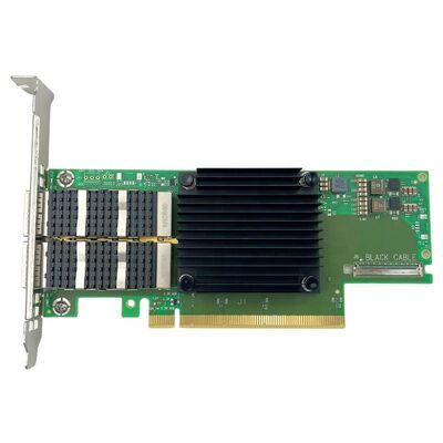 Mellanox ConnectX-6 Series Ethernet Adapter MCX653106A-EFAT PCIe4.0 X16 การใช้งานเซอร์เวอร์ QSFP56
