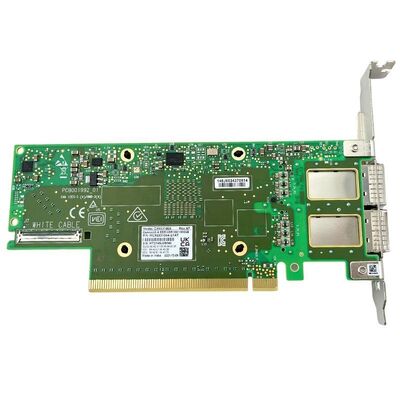 NVIDIA ConnectX-6 Series Ethernet Adapter MCX653106A-EFAT PCIe4.0 X16 โพร์ตสองตัวภายใน 100Gb/s QSFP56 Server Stock