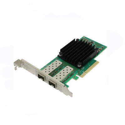 Mellanox MCX651105A-EDAT Connect-6 VPI 100Gigabit Optical Fiber PCI 3.0 X16 Ethernet Card Network Adapter สําหรับการใช้งานของเซอร์เวอร์