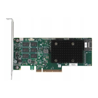 โบรดคอม 9560-8i 8-Port SCSI/SAS/SATA/NVMe RAID Card ภายใน PCI Express 12Gb เครื่องควบคุมเซอร์เวอร์ เครื่องปรับเครือข่าย คอมพิวเตอร์