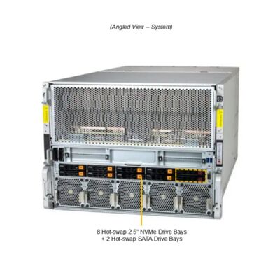 SuperServer SYS 822GS NB3RT B300 Blackwell Ultra SXM GPU Dual Xeon 6700 Series Processors 8X 800G NICs HGX 8 GPU Server AIDC&HPC