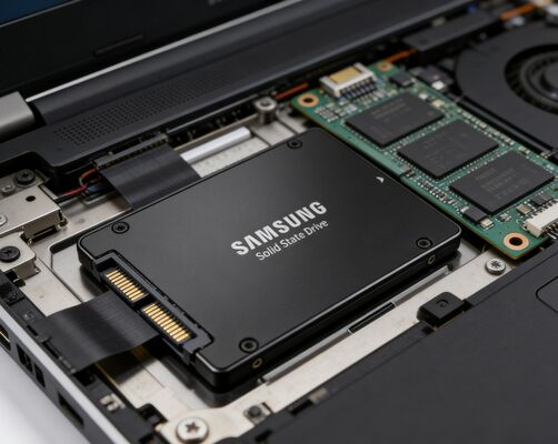 Samsung MZQLB7T6HALA-00W07 7.68TB PCIe 3.0 NVMe U.2 Enterprise SSD สำหรับเซิร์ฟเวอร์ศูนย์ข้อมูล