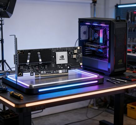 การ์ดเครือข่าย NVIDIA C8220 ConnectX‑8 SuperNIC 200GbE/400GbE NDR200 InfiniBand PCIe 6.0 QSFP112