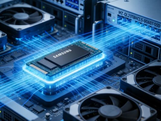 Samsung MZQL23T8HCLS-00A07 3.84TB Enterprise SSD U.2 PCIe 4.0 NVMe 1.0 DWPD รับประกัน 5 ปี Solid State Drive