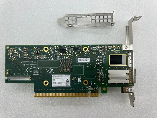 NVIDIA MCX653105A-HDAT ConnectX-6 HDR InfiniBand 200GbE พอร์ตเดียว OSFP PCIe 4.0x16 RDMA อะแดปเตอร์เครือข่ายสำหรับ HPC AI Server Data Center