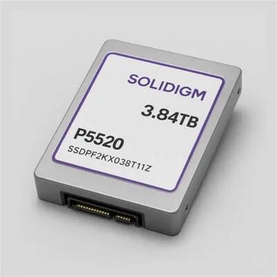 ซอลิดีกม SSDPF2KX038T11Z D7-P5520 3.84TB PCIe4 NVMe U.2 เอ็นเตอร์ไพรส์เซอร์เวอร์ SSD