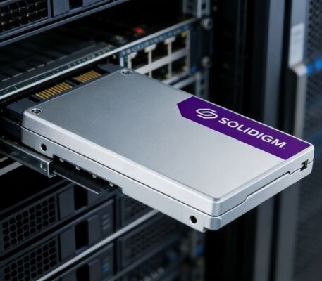 ซอลิดีกม SSDPF2KX038T11Z D7-P5520 3.84TB PCIe4 NVMe U.2 เอ็นเตอร์ไพรส์เซอร์เวอร์ SSD