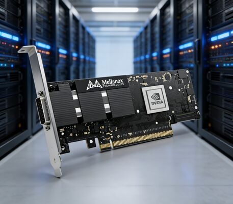 400Gb NDR VPI Adapter MCX75310AAS-NEAT ConnectX-7 OSFP ตัวเดียวสําหรับ AI HPC Datacenter คลัสเตอร์