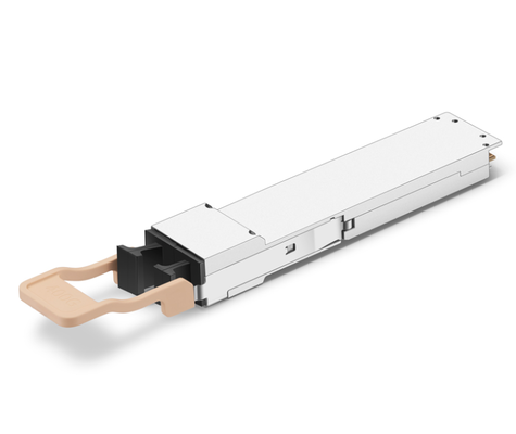 NVIDIA MMA4Z00-NS-FLT แท้ 800GBASE-SR8 OSFP โทรรับโป๊กเกอร์แฝด NDR InfiniBand 2x400G โมดูลออปติกอลแบบ Flat Top 50m