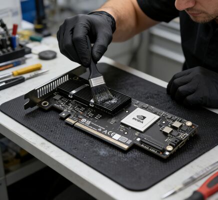 NVIDIA ConnectX-8 C8220 SuperNIC Dual QSFP112 200GbE NDR200 VPI PCIe 5.0 x16 เครื่องปรับเครือข่าย
