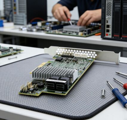 LSI 9361-8i MegaRAID SAS RAID Controller 8-Port 12Gb/s บัตรจอง PCIe 3.0 x8 SFF8643